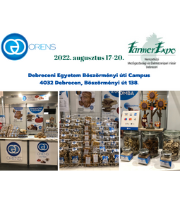 Oriens Gomba a Farmer Expon 2022-ben is!